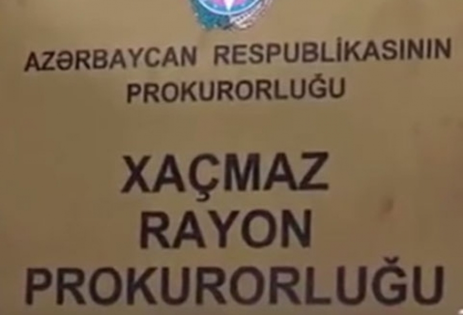 Xaçmazda qəsdən adam öldürməkdə şübhəli bilinən şəxslə bağlı cinayət işi məhkəməyə göndərilib