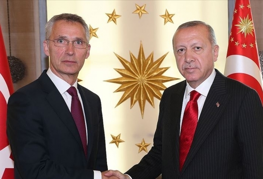 Turkish president, NATO chief discuss E.Med on phone