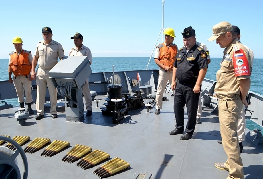 Azerbaijan’s Defense Ministry: Sea Cup contest continues