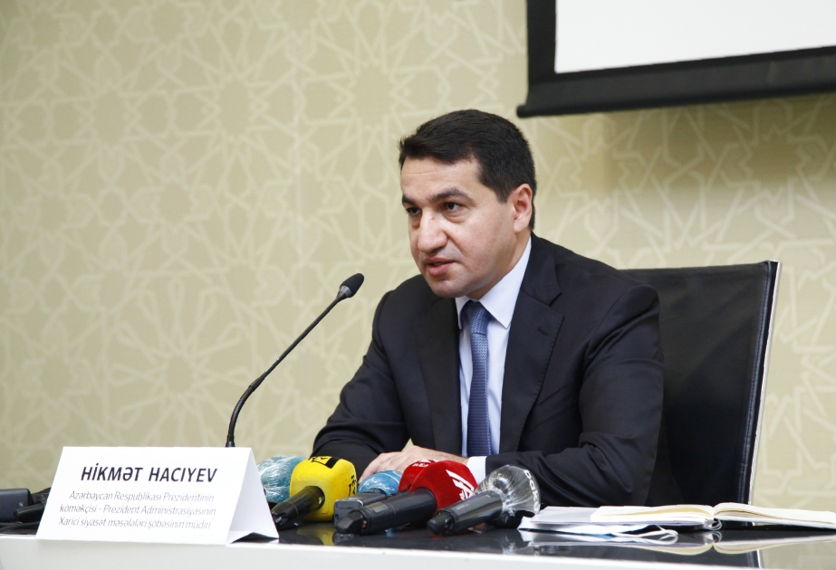 Hikmət Hacıyev: Azərbaycanın işğal olunmuş ərazilərində yoluxma ilə bağlı məlumatlar həqiqəti əks etdirmir