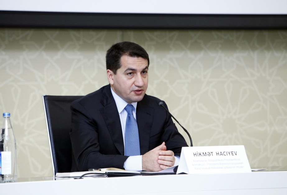 Hikmət Hacıyev: Ermənistan rəhbərliyi öz çirkin məqsədləri üçün bolşeviklərə xas formada silahlı birləşmələr yaratmaq istəyir