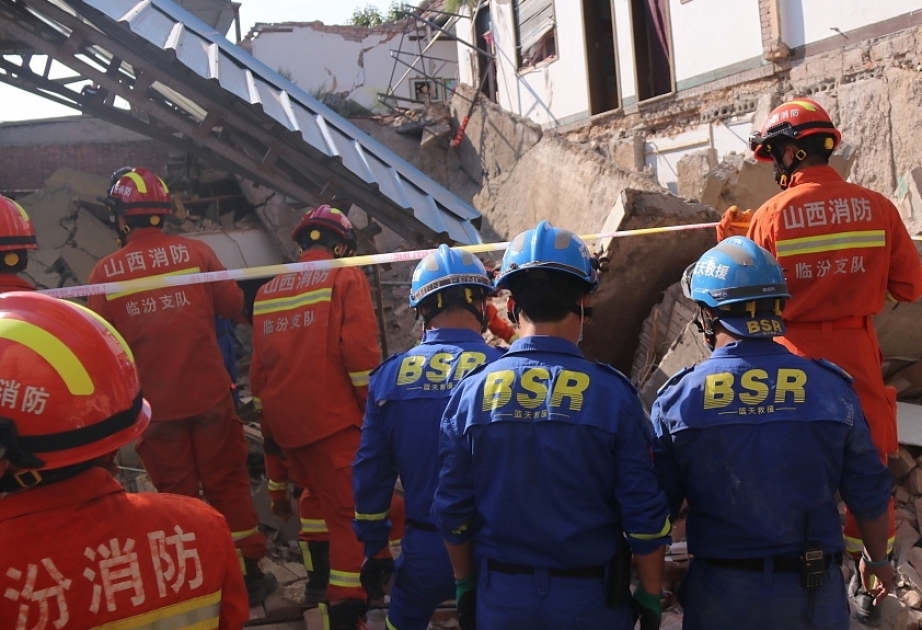 Çində restoranın çökməsi nəticəsində ölənlərin sayı 29-a çatıb VİDEO ​