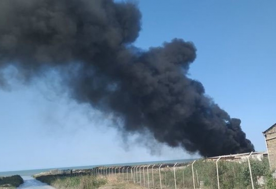 Пожар в полиэтиленовом цеху в Сумгайыте потушен