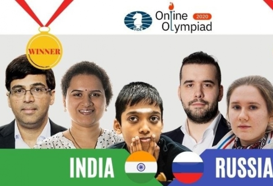 Ümumdünya Şahmat Olimpiadası: Rusiya və Hindistan komandaları qızıl medal qazanıblar