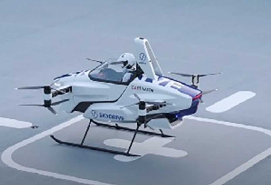 Yaponiyada pilotlu uçan avtomobilin sınaqları keçirilib