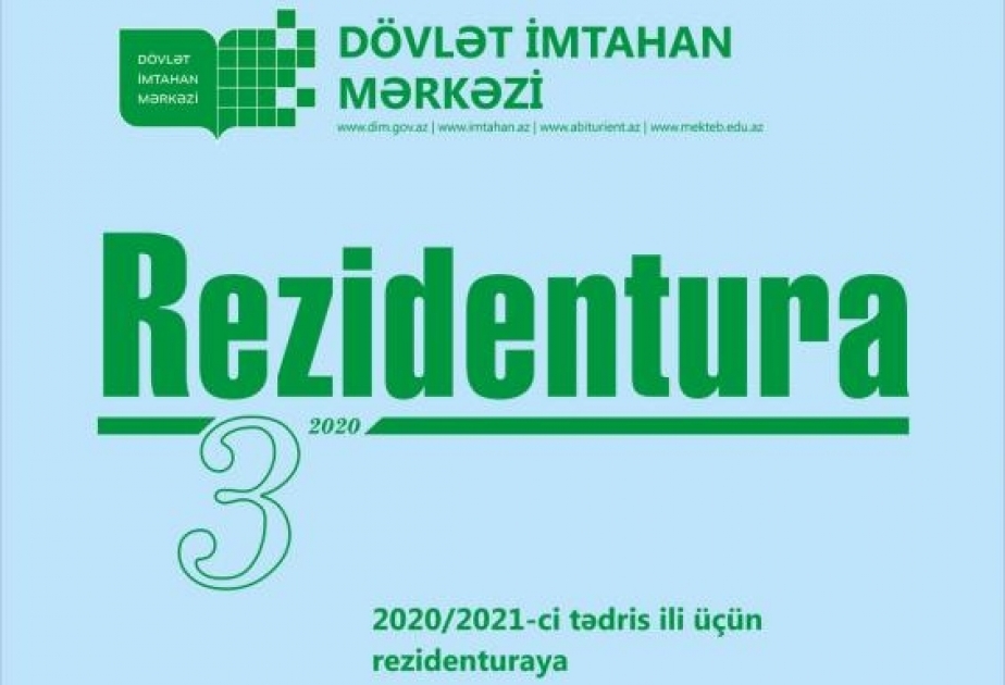 “Rezidentura” jurnalının 3-cü nömrəsi nəşr edilib