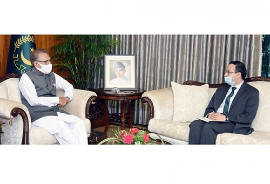 Pakistan keen to strengthen ties with Azerbaijan: President Arif Alvi