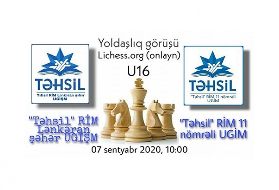 On altı yaşadək şahmatçılar arasında yoldaşlıq görüşü keçiriləcək