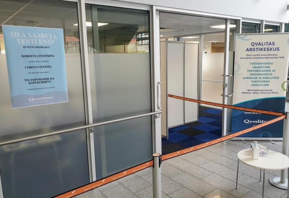Tallinin hava və dəniz limanlarında COVID-19 üzrə test müayinə mərkəzi açılıb