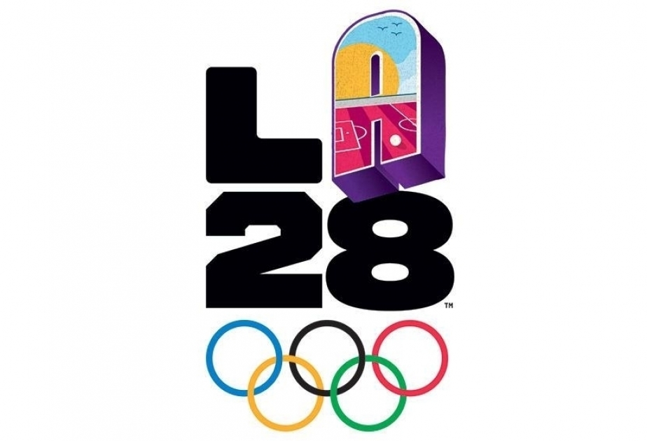El logo oficial de las Olimpiadas de Verano de 2028 en Los Ángeles se  presentó - AZERTAC