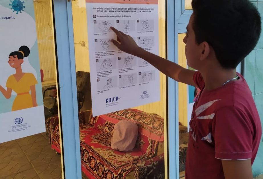 Beynəlxalq Miqrasiya Təşkilatının Azərbaycan nümayəndəliyi COVID-19-dan qorunma tədbirlərində icmalara dəstək göstərir