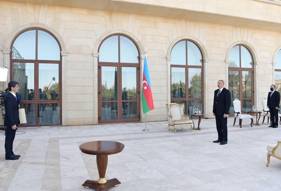 Presidente: “Las relaciones entre el Japón y Azerbaiyán se están desarrollando con gran éxito”