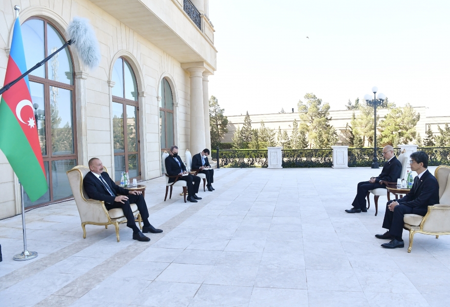 Le président azerbaïdjanais : Deux projets importants réalisés avec le soutien des institutions financières japonaises constituent une grande contribution à notre sécurité énergétique