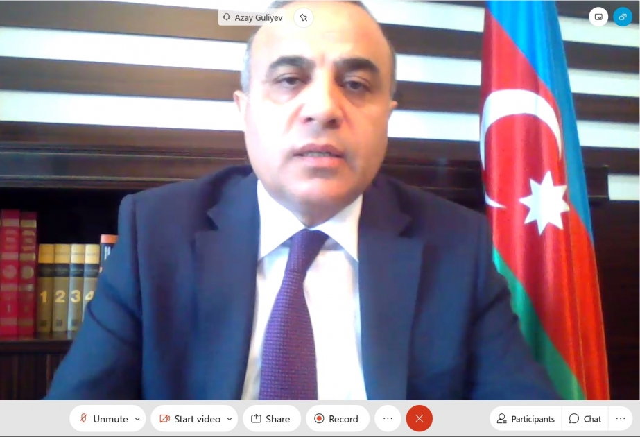 Azay Quliyev Ermənistanın cəzalandırılmamasını ATƏT PA -nın Büro iclasında tənqid edib