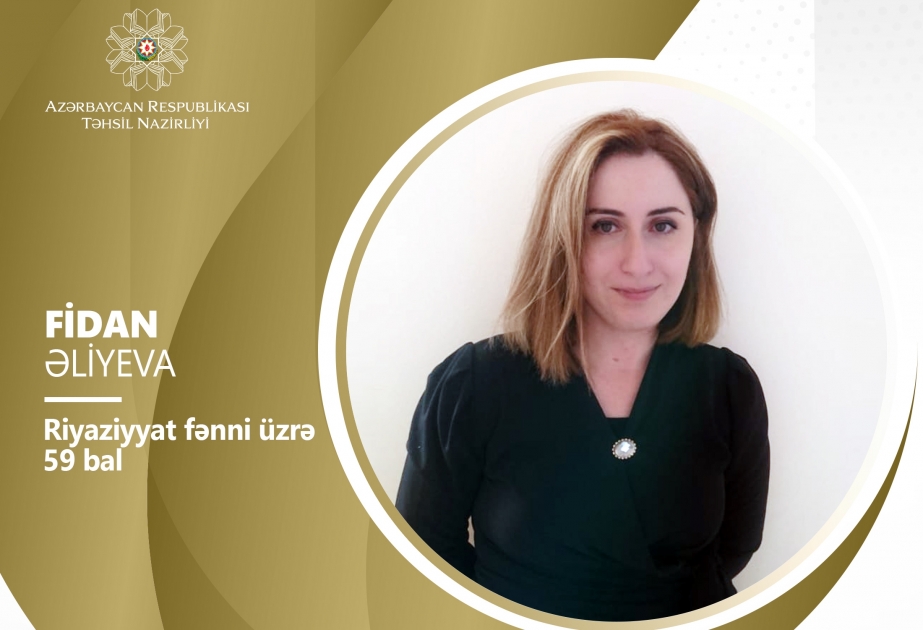 Müəllimlərin işə qəbulu müsabiqəsində Fidan Əliyeva 59 bal toplayıb
