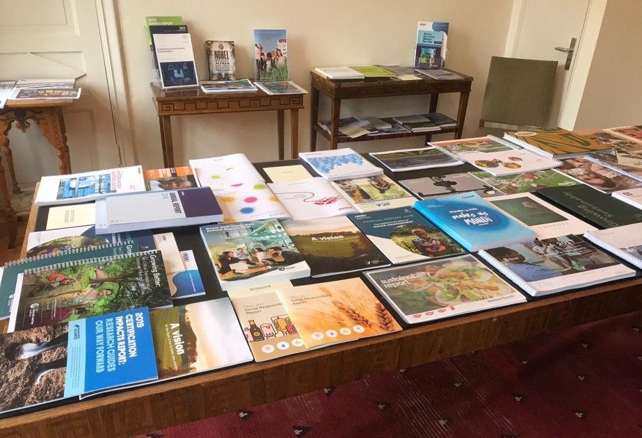 Exposición internacional de los mejores libros culinarios de Suecia presenta libros sobre la cocina nacional de Azerbaiyán