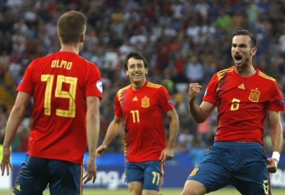 Spain's Gaya nets late goal to snatch draw with Germany