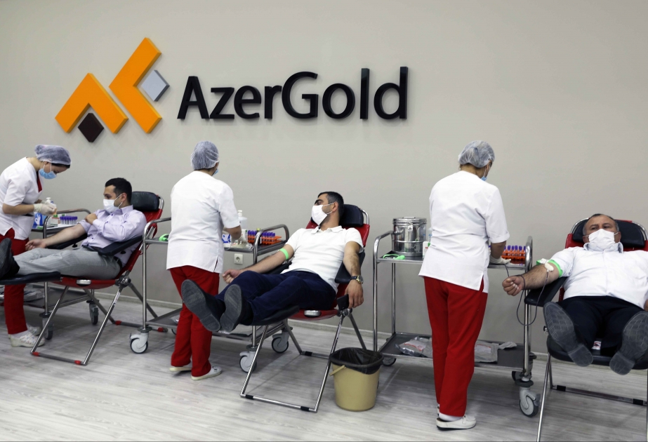 “AzerGold” QSC-də qanvermə aksiyası keçirilib