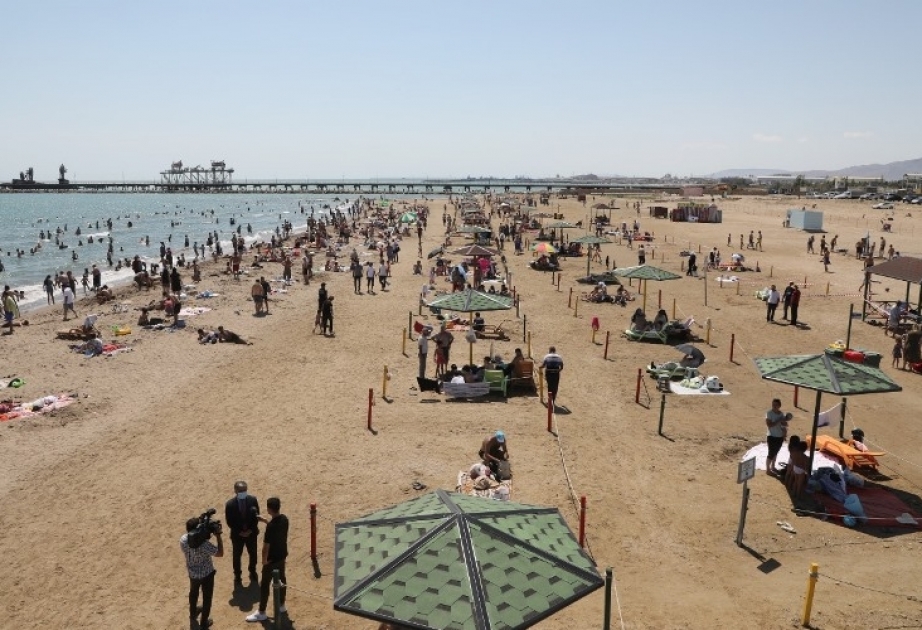 Çimərliklərdə nəzarət tədbirləri davam edir