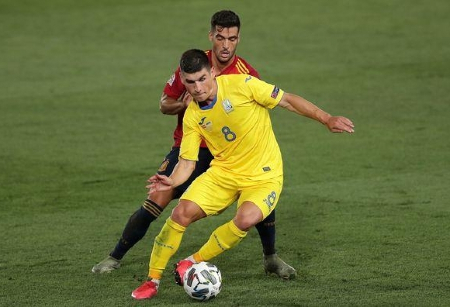 Украина крупно проиграла Испании