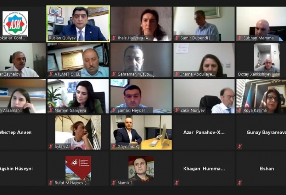 “Turizm və xidmət üzrə iş” komissiyasının iclası keçirilib