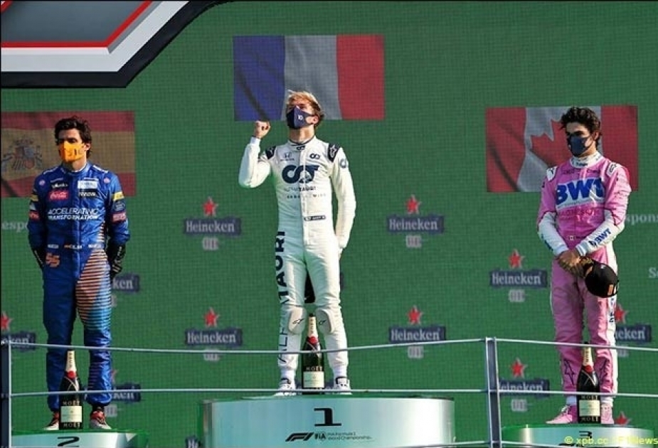 Gasly surprise Italian GP winner as Hamilton given penalty