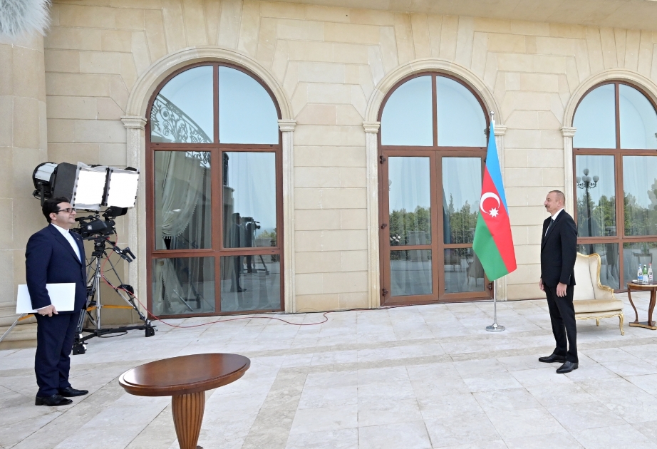 President Ilham Aliyev received credentials of incoming Iranian ambassador VIDEO