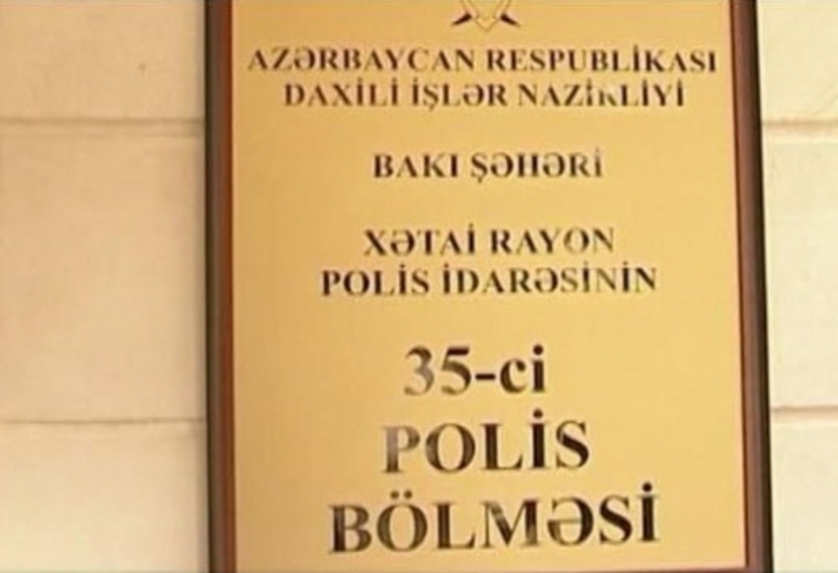 Kafedən və evdən oğurluq etməkdə şübhəli bilinən şəxslər yaxalanıblar