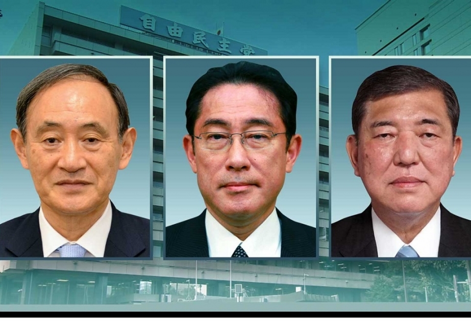 Yaponiyanın hakim partiyasının lideri seçkilərində üç namizəd mübarizə aparacaq