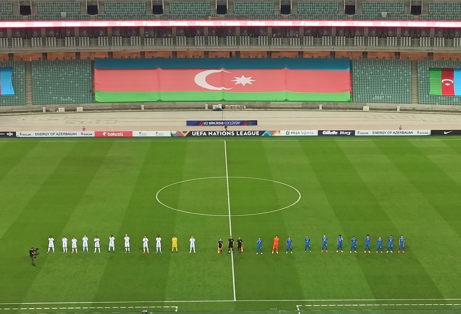 Bu gün futbol üzrə Azərbaycan millisi UEFA Millətlər Liqasında ikinci görüşünü keçirəcək VİDEO