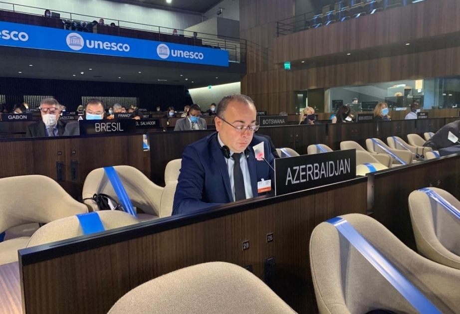 Déclaration prononcée par la délégation permanente de l’Azerbaïdjan au nom du Mouvement des non-alignés à la 8e session de l’Assemblée Générale des Etats parties à la Convention de 2003 pour la sauvegarde du patrimoine culturel immatériel