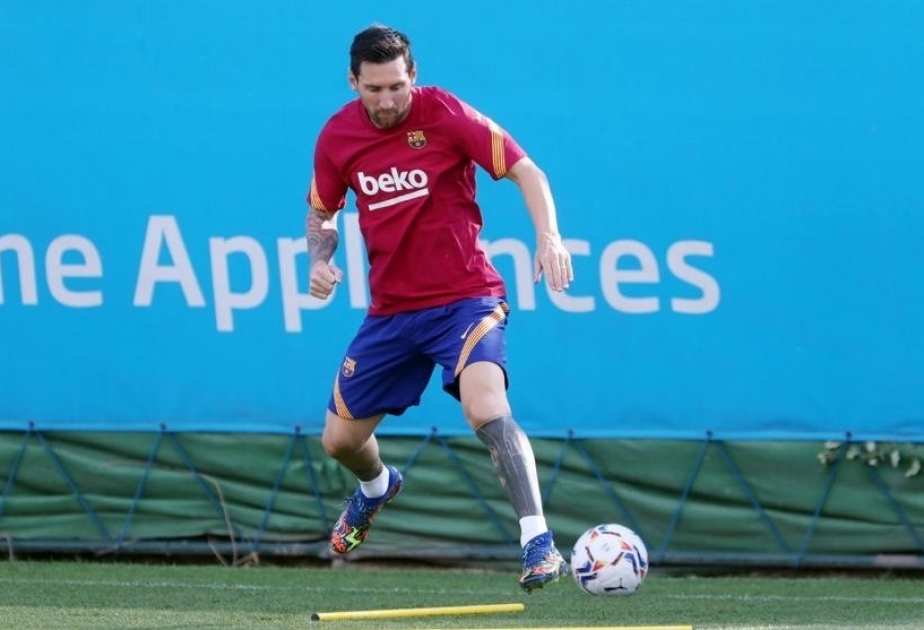 Messi regresa a los entrenamientos con el Barcelona