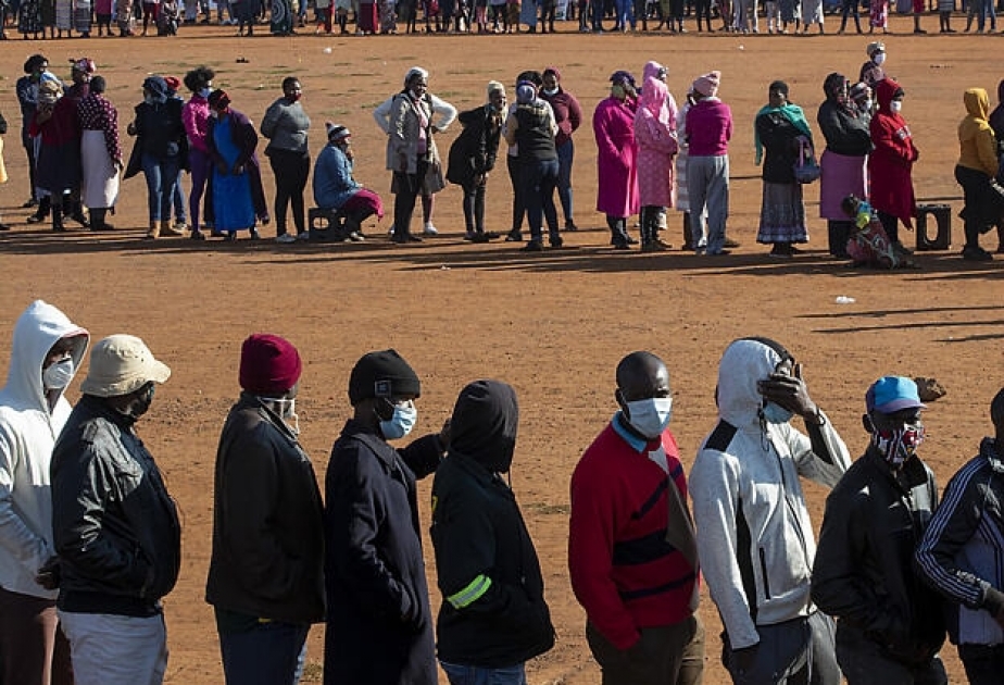Pandemie Südafrika ökonomisch und sozial mit voller Wucht getroffen