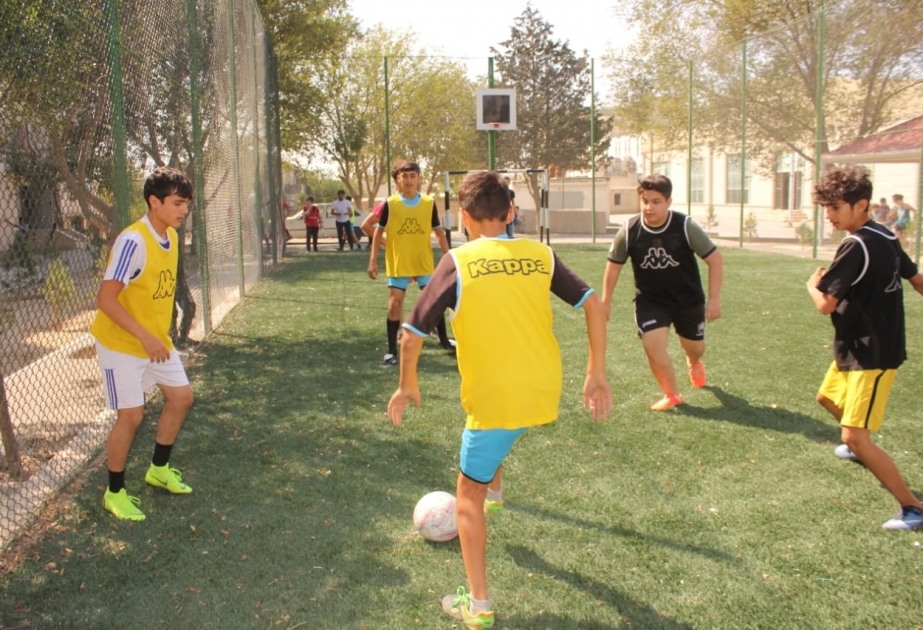 Binədə “Könüllülər ili” çərçivəsində mini-futbol turniri keçirilib