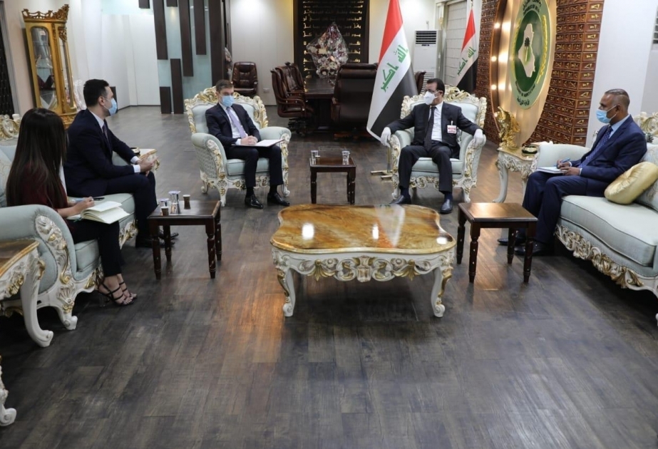 Se discutieron las perspectivas de las relaciones entre Azerbaiyán e Irak
