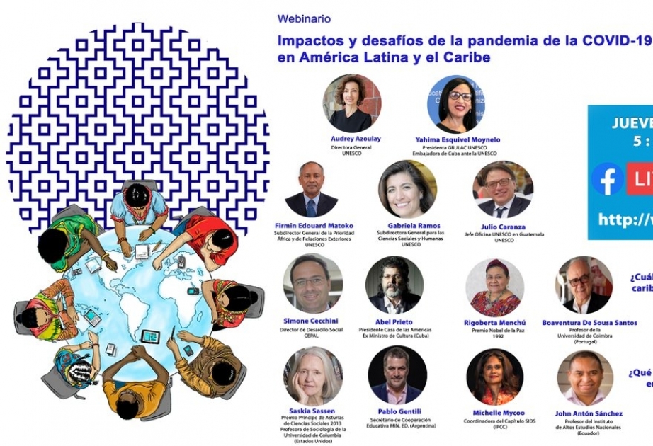 Abordan desde Unesco desafíos de Latinoamérica frente a Covid-19