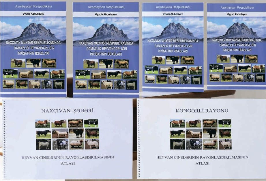 Heyvandarlığın inkişafı ilə bağlı kitab və atlasın təqdimatı olub
