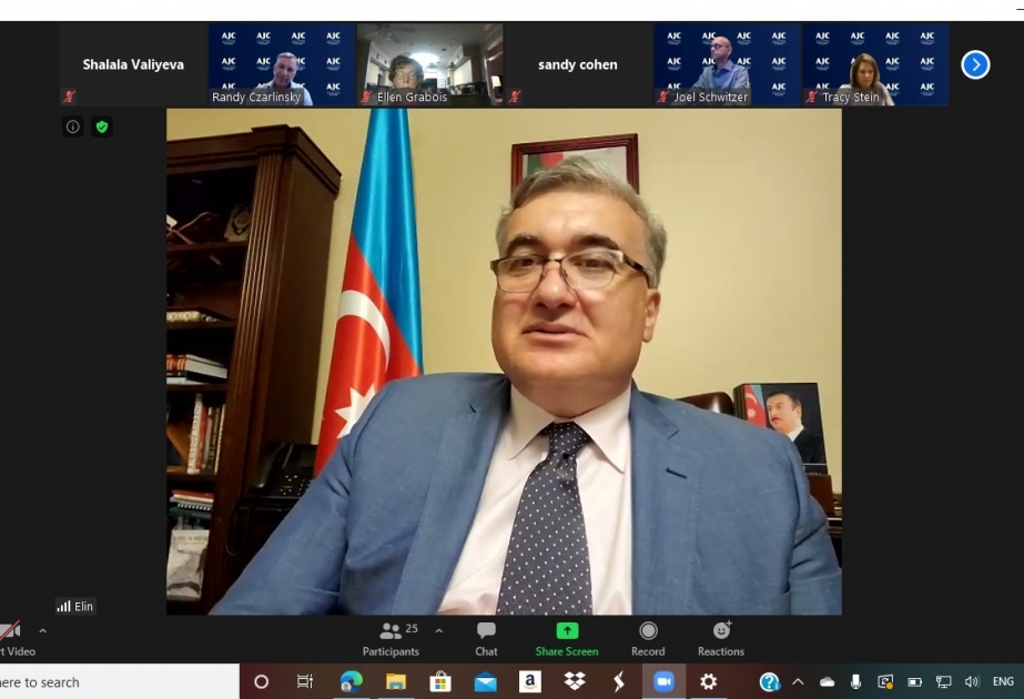 Amerika Yəhudi Komitəsinin nümayəndələrinə Azərbaycandakı tolerantlıq mühiti barədə məlumat verilib