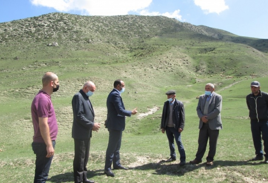 Aqrar Xidmətlər Agentliyinin sədr müavini Quba rayonunda olub