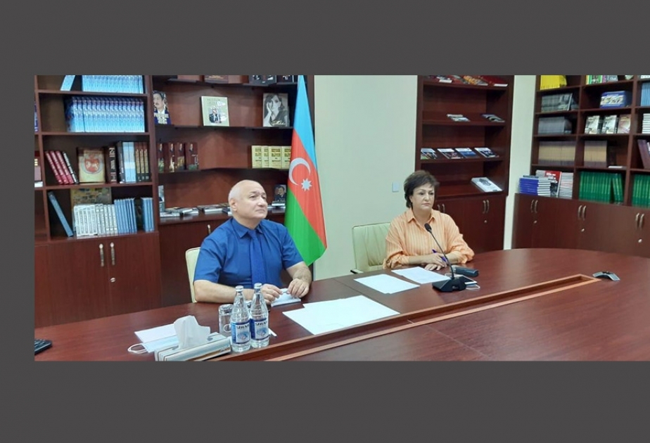 Azərbaycan evləri və "Qarabağ" məktəbləri rəhbərlərinin mətbuat nümayəndələri ilə videogörüşü keçirilib