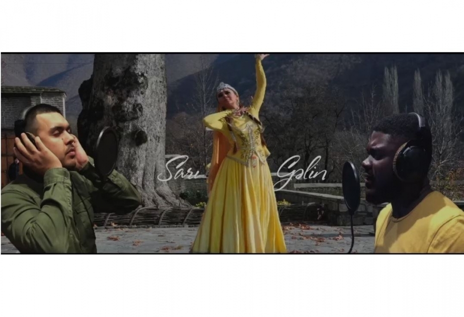 Ukraynada yaşayan soydaşımız afrikalı müğənni ilə “Sarı gəlin” mahnısını duet oxuyub VİDEO