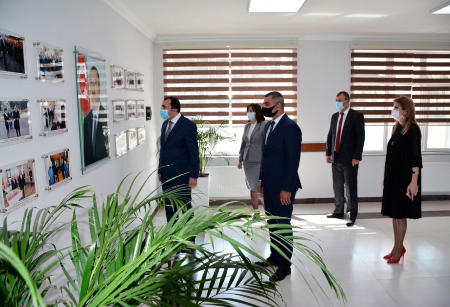 Ağstafa və Tovuzda əsaslı təmir edilmiş məktəblərin açılışı olub
