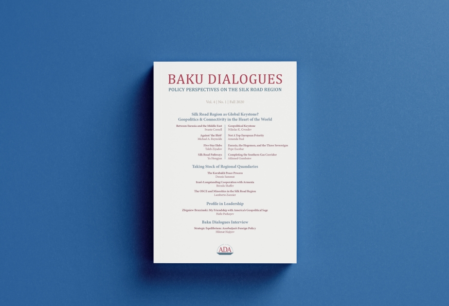 ADA Universiteti “Baku Dialogues” jurnalının yeni nəşrini və yeni veb-saytını təqdim edib