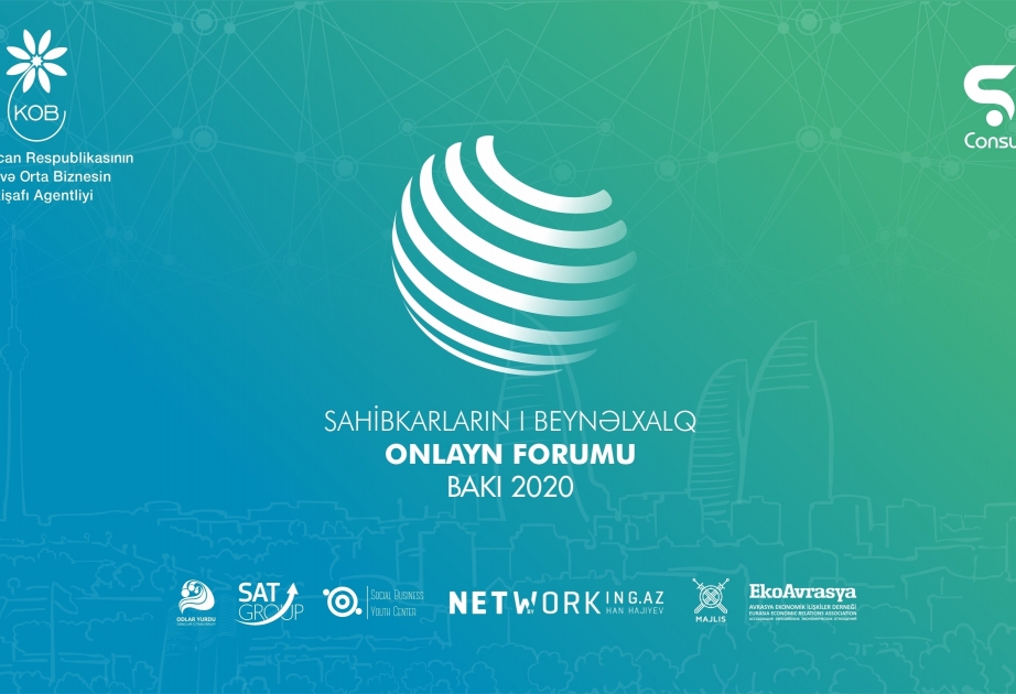 Se celebrará el "Primer Foro Internacional Online para Empresarios - Bakú 2020"