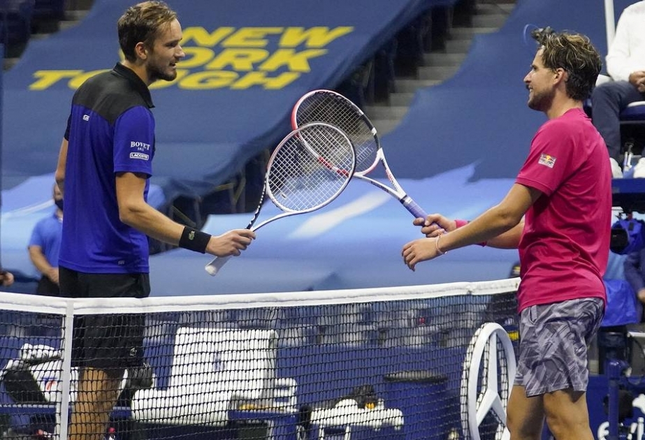 Медведев в трех сетах уступил Тиму в полуфинале US Open
