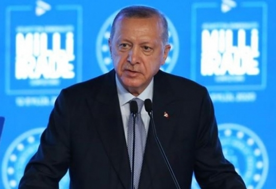 Rəcəb Tayyib Ərdoğan: Millətimizin tarixinə, mədəniyyətinə, dəyərlərinə qarşı çıxanların məqsədlərini heç vaxt unutmayacağıq