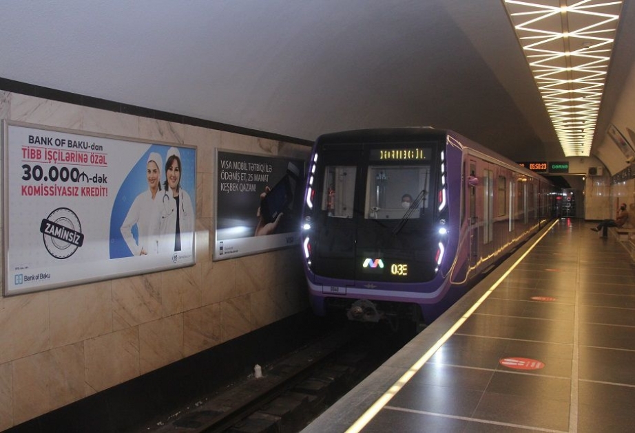 Bakı metrosu 72 gündən sonra yenidən sərnişinlərin xidmətindədir