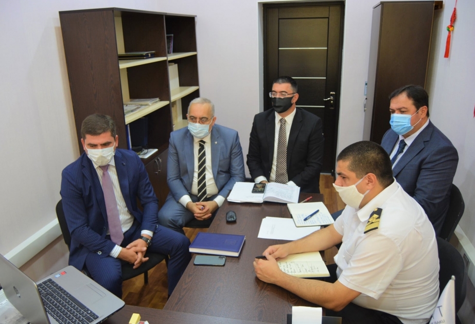 Aussichten für Zusammenarbeit zwischen Bakuer Hafen und iranischen Häfen im Kaspischen Meer diskutiert