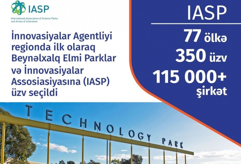 La Agencia de Innovación de Azerbaiyán elegida miembro de la IASP