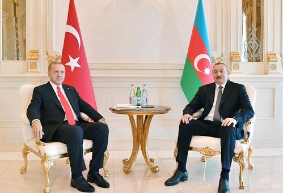 Президент Реджеп Тайип Эрдоган: Турецко-азербайджанские отношения прекрасно развиваются и в политической, и в экономической, и в военной сферах